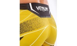 Женские шорты Vale Tudo UFC Venum Authentic Fight Night – Short Fit – жёлтые