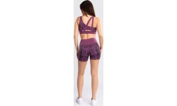 Женские компрессионные шорты Venum Amazonia, фиолетовые