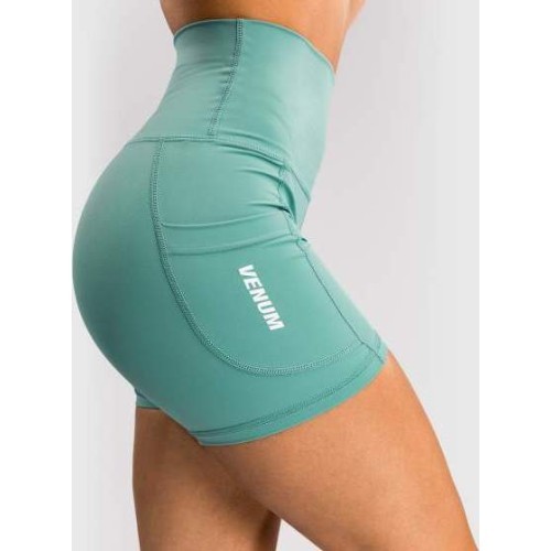 Venum Essential Women's Bike Shorts - Aqua Green