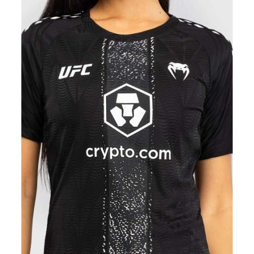 Sieviešu UFC Zenith by Venum cīņas vakara krekls, melns