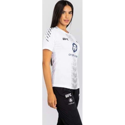 Women's UFC Zenith by Venum White Authentic Fight Night Walkout Jersey