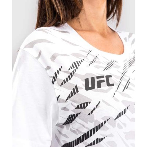 Женская футболка с коротким рукавом UFC Fusion by Venum Replica, белая