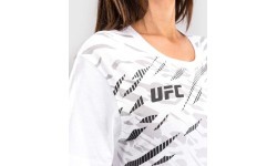 Sieviešu T-krekls ar īsām piedurknēm UFC Fusion by Venum Replica, balts