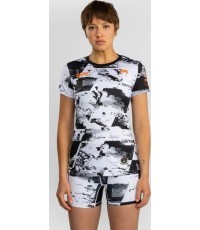 Women’s UFC Zenith by Venum White Authentic Fight Week Performance Short Sleeve T-Shirt