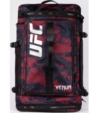 UFC Zenith by Venum Fight Week Sports Bags Navy Blue/Burgundy/Silver
