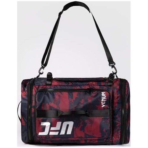 UFC Zenith by Venum Fight Week Sports Bags Navy Blue/Burgundy/Silver