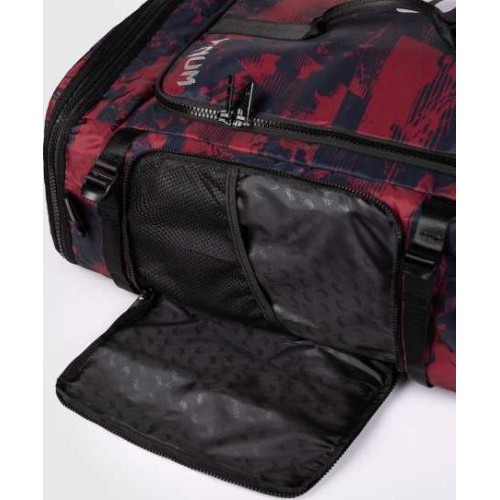 UFC Zenith by Venum Fight Week Sports Bags Navy Blue/Burgundy/Silver