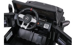 Bērnu elektromobilis Mercedes G63 AMG LIFT, melns
