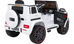 Электромобиль Mercedes G63 AMG LIFT, белый