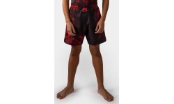 Venum Wolf Atak Kids Fightshorts - Black/Red