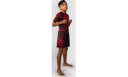 Venum Wolf Atak Kids Fightshorts - Black/Red