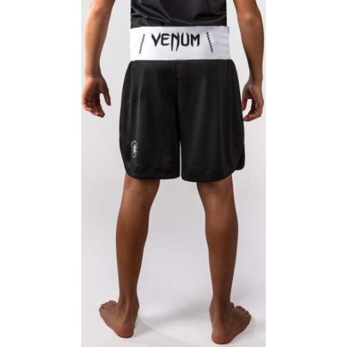 Venum Classic bērnu boksa šorti, melni/balti