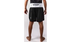 Детские боксёрские шорты Venum Classic, чёрно-белые