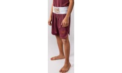 Детские боксёрские шорты Venum Classic, бордовые