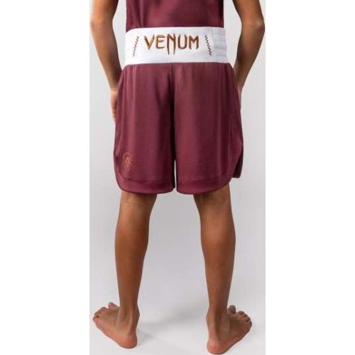 Venum Classic Youth Boxing Shorts - Burgundy