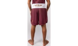 Детские боксёрские шорты Venum Classic, бордовые