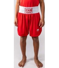 Venum Classic детские боксёрские шорты, Fire Red