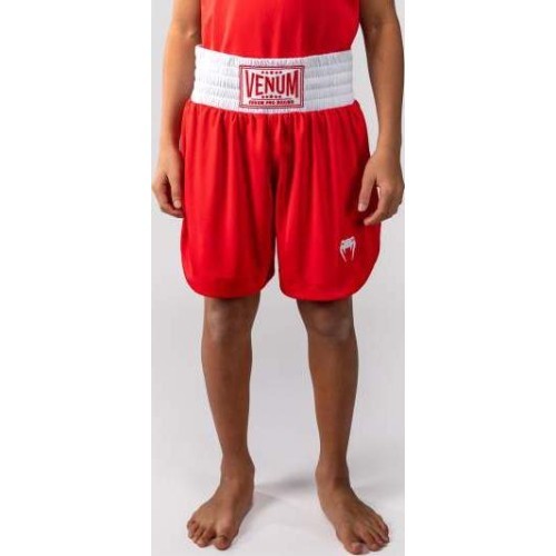 Venum Classic детские боксёрские шорты, Fire Red