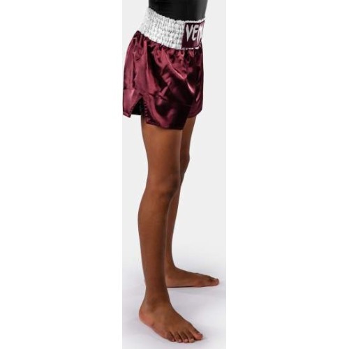 Venum Classic Muay Thai Shorts for Kids - Burgundy