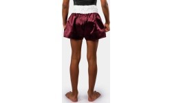 Детские шорты Muay Thai Venum Classic - бордовый