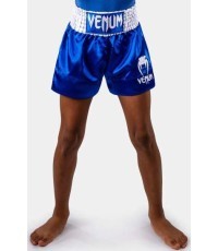 Venum Classic bērnu Muay Thai šorti, karaliski zili