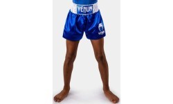 Venum Classic bērnu Muay Thai šorti, karaliski zili
