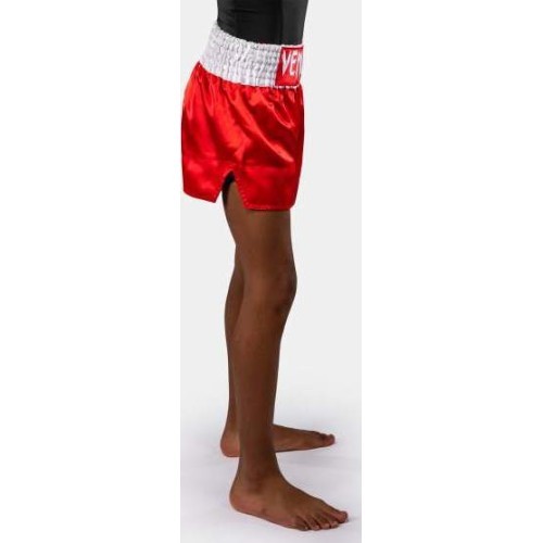 Bērnu muay thai šorti Venum Classic, ugunssarkani