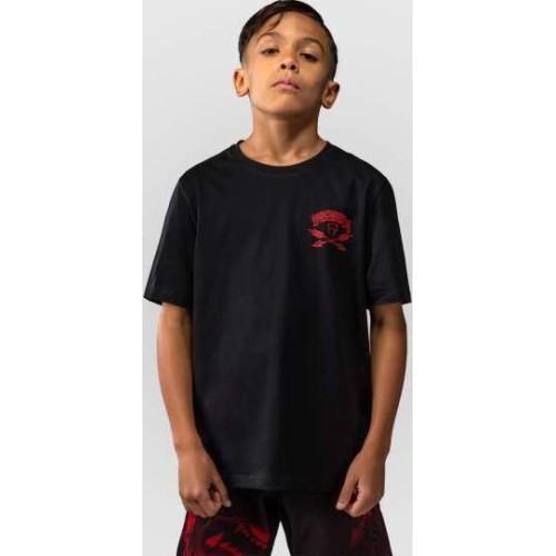 Venum Wolf Atak Kids T-Shirt - Black/Red