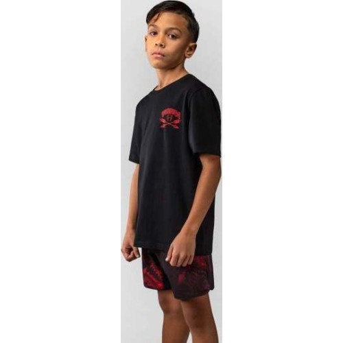 Venum Wolf Atak Kids T-Shirt - Black/Red
