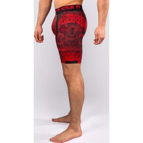 Шорты Venum Wolf Atak Vale Tudo – чёрно-красные