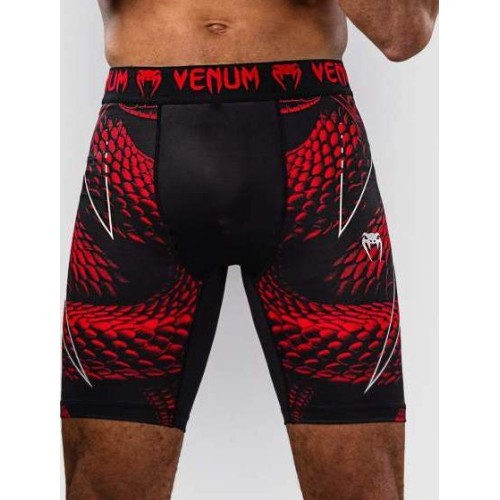 Venum Matupa Vale Tudo Shorts - Black/Red/Silver