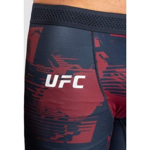 Men’s UFC Zenith by Venum Burgundy Authentic Fight Week Performance Vale Tudo Short