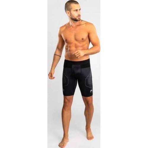 Venum Nexus Vale Tudo Shorts - Black/Silver