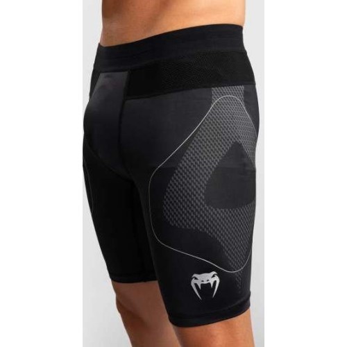 Venum Nexus Vale Tudo Shorts - Black/Silver