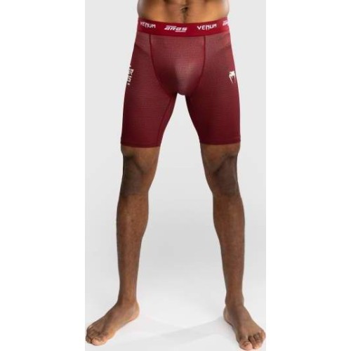 Venum x Ares Men’s Vale Tudo Shorts - Burgundy