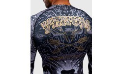 Venum Wolf Atak rashguard krekls ar garām piedurknēm – melns/pelēks