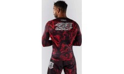 Venum 20th Anniversary Long Sleeve Rashguard - Black/Red