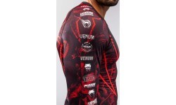 Venum 20th Anniversary Long Sleeve Rashguard - Black/Red