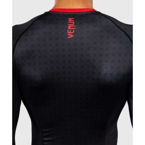 Рашгард с длинным рукавом Venum x Roger Gracie Signature - Black/Red