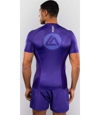 Venum x Roger Gracie Academy īsroku kompresijas krekls - violets