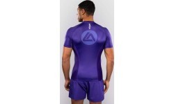 Venum x Roger Gracie Academy Short Sleeve Rashguard - Purple