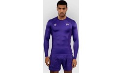 Venum x Roger Gracie Academy rashguard ar garām piedurknēm, violets