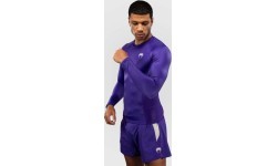 Venum x Roger Gracie Academy rashguard ar garām piedurknēm, violets