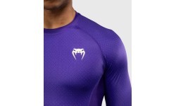 Venum x Roger Gracie Academy rashguard ar garām piedurknēm, violets