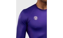 Venum x Roger Gracie Academy rashguard ar garām piedurknēm, violets