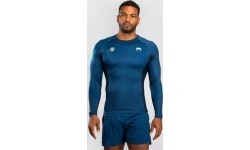 Venum x Roger Gracie Academy Long Sleeve Rashguard - Blue