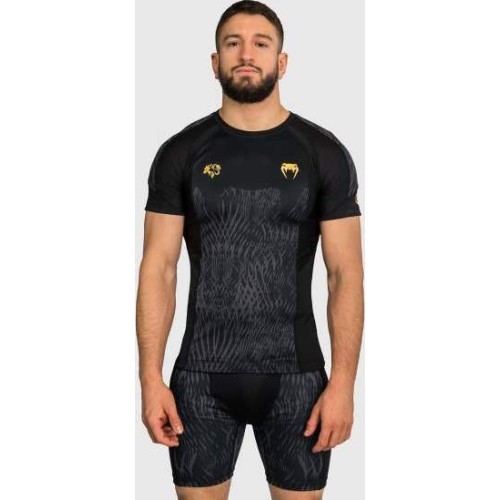 Venum x Chimaev Rashguards - Black/Grey