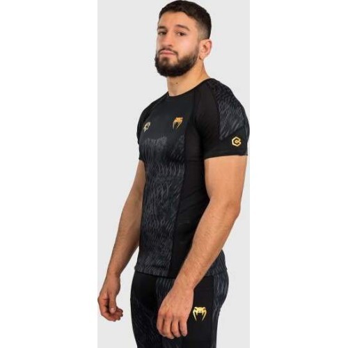 Venum x Chimaev Rashguards - Black/Grey