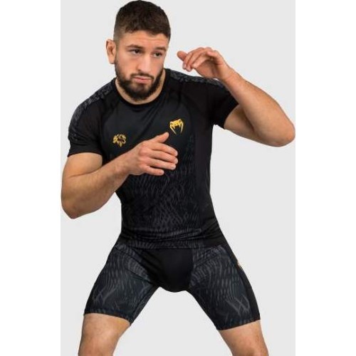 Venum x Chimaev Rashguards - Black/Grey