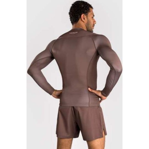 Рашгард Venum No Gi – Chocolate Brown